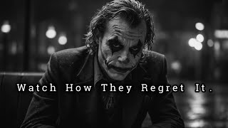 I Know They Left You, But Watch How They Regret It