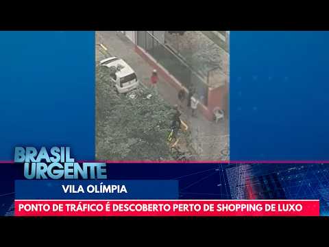 Polícia encontra ponto de tráfico ao lado de shopping em SP | Brasil Urgente