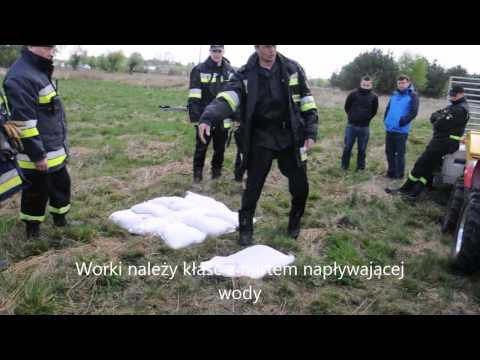 Ćwiczenia przeciwpowodziowe Kotowa Wola 2015 gm  Zaleszany