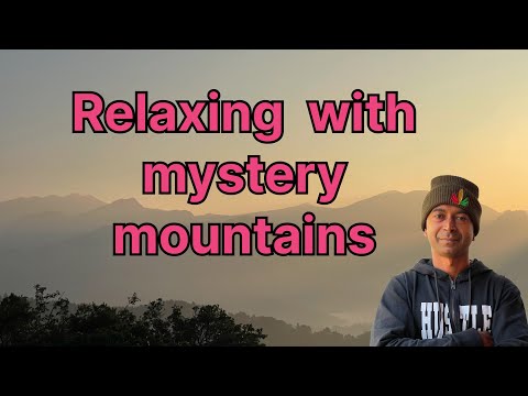 Relaxing with Mystery mountains of Sri Lanka.