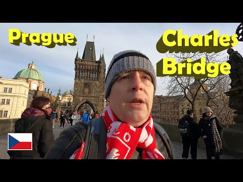 The CHARLES BRIDGE. My FIRST DAY in PRAGUE (Part 2) .