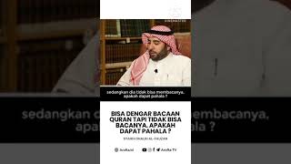 Download lagu Hanya Bisa Dengar Bacaan Al Quran Saja. Apakah Sudah Dapat Pahala? mp3