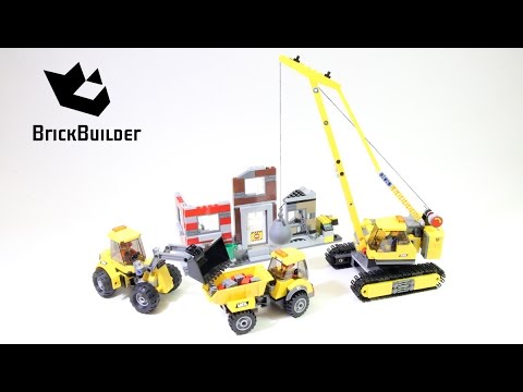 Vidéo LEGO City 60076 : Le chantier de démolition