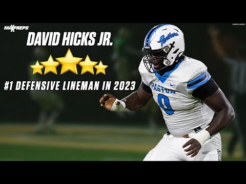 5-star Texas A&M commit David Hicks Jr. | 2022 Highlights