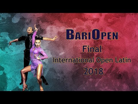 WDSF - BARI International Open Latin 2018 FINAL Camilla Mola Cristian Vanni Philippines