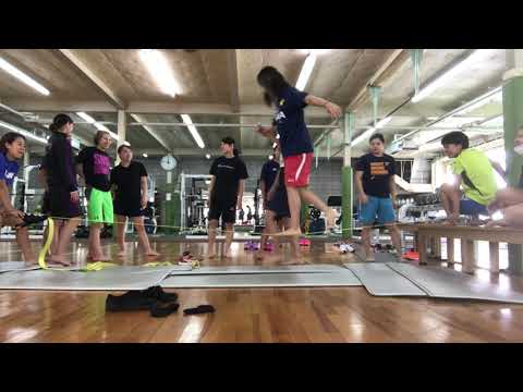 Slack line experienced first time! #OUHSSWIMFILMS