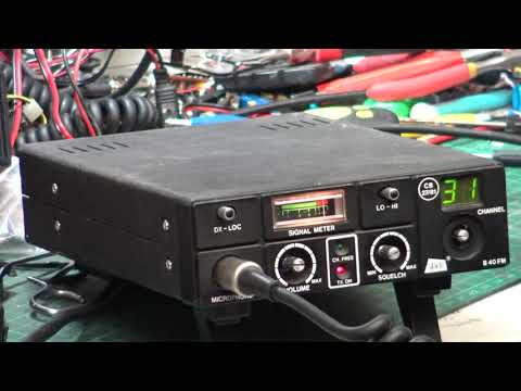 DNT B40FM CB27/81 UK CB radio (base station) - On The Air test