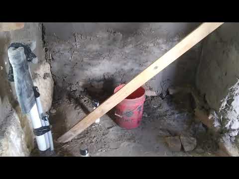 Cob Plaster, Redwood Cabinets, and Loft Railing- Cob Barndominium
