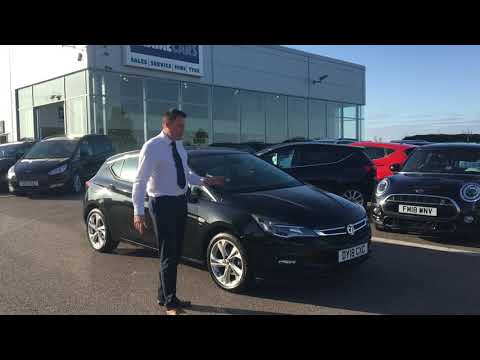 2018 Vauxhall Astra 1.0 Turbo 105ps SRi Nav 5dr With Air Con, Bluetooth, For Sale at Thame Cars