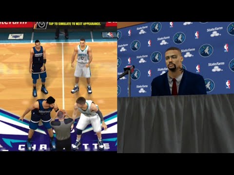 (EPISODE 4)NBA 2K20 MOBILE MYCAREER| 15 PTS Against the Hornets!
