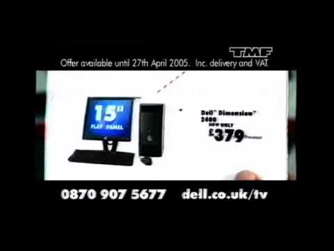 Dell Computers with Intel Pentium 4 Processors Commercial (UK, 2005)