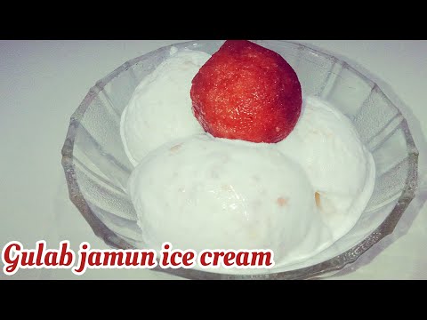 Gulab jamun ice cream recipe || Sangeetha's kitchen specials