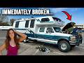 We Bought The RAREST Motorhome (driving it 2,000 miles home) DEFAULT Thumbnail