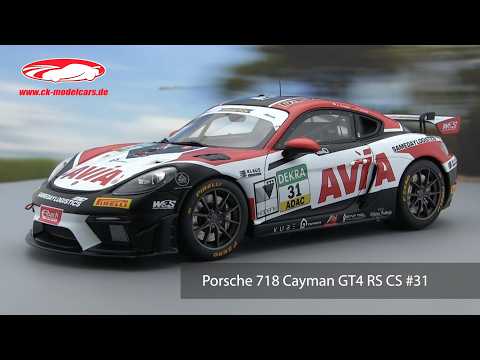 Ottomobile 1:18 Porsche 718 Cayman GT4 RS CS #31 ADAC GT4