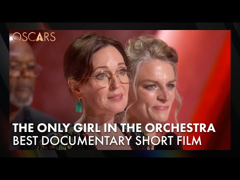 Thumbnail of the video: 'The Only Girl in the Orchestra' Wins Best Documentary Short Film | 97th Oscars Speech (2025)