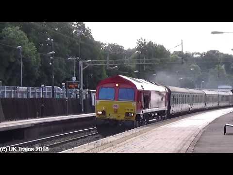 (HD) 66035 + 66133 working 1Z35 Reading - Liverpool Bulk Terminal (23rd June 2018)