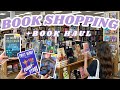come book shopping with us 🤩🛍️ half price books 📚 books-a-million 📖 target book shopping + haul
