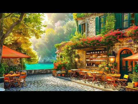 Italian Morning Coffee Shop Ambience with Relaxing Bossa Nova Music for Good Mood & Start the Day