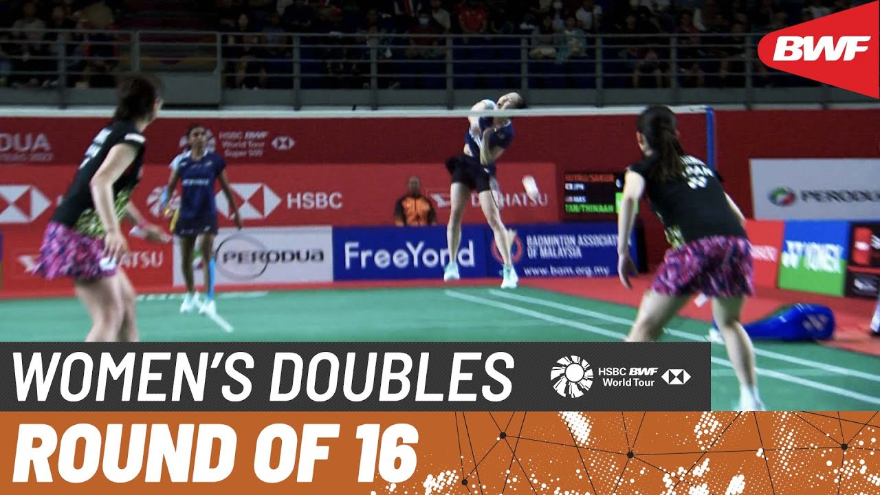 PERODUA Malaysia Masters 2023 | Miyaura/Sakuramoto (JPN) vs. Tan/Muralitharan (MAS) [6] | R16