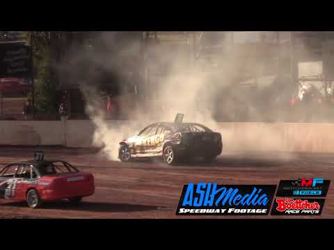 Street Stocks: Travis Hutchison Crash - Kingaroy Speedway