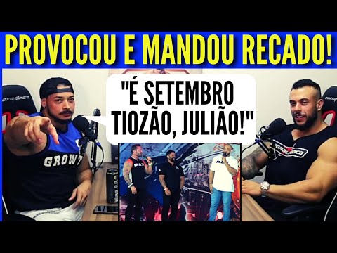 FELIPE FRANCO MANDA RECADO PARA CARIANI E BALESTRIN