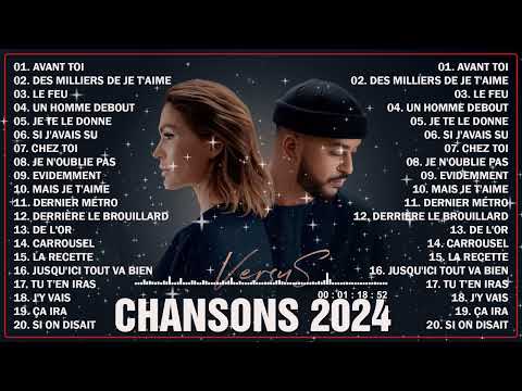 Chanson Francaise 2024 Nouveauté ⚡ Slimane, Vitaa, Kendji Girac, Vianney,  Claudio Capéo, Louane