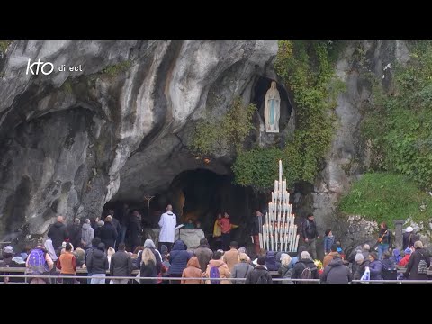 Chapelet du 25 novembre 2023 à Lourdes