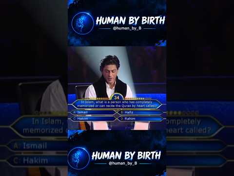 SRK ANSWER WRONG OR RIGHT? #SRK #kbc