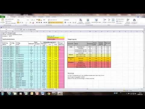 Düngeplanung in Agri Port M(akro)