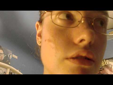 Showing off my Elvis Presley birthday card from when I was 19