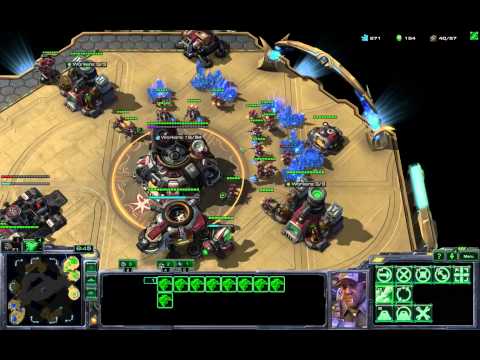 Mass Raven vs Terran All in - TvT Starcraft 2 HotS