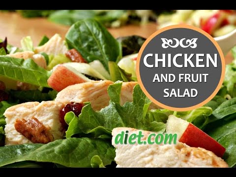 Chicken & Fruit  Salad - Diet.com Recipe