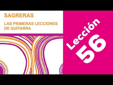 Julio Sagreras lección 56 clases de guitarra Rafael Elizondo  tutorial