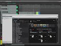 Reaper Blues Template for Tone-Lib (guitar amp sim) in Linux