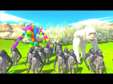 Infernals + Siren Head Defy Primates + George Rampage + Two Bonus - Animal Revolt Battle Simulator