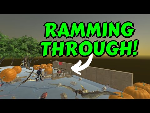 Race into the Demons Sanctuary in Animal Revolt Battle Simulator