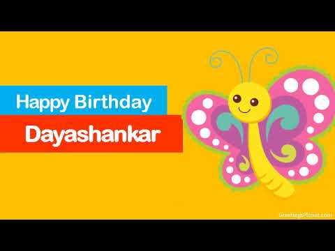 Happy Birthday to Dayashankar