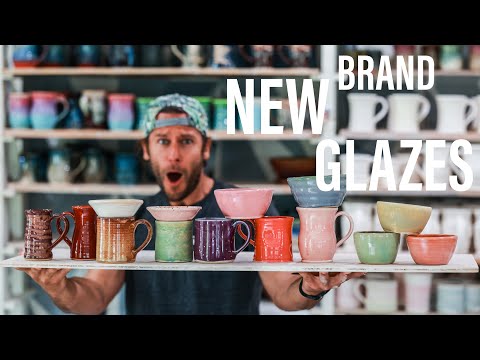 Trying ALL NEW GLazes!