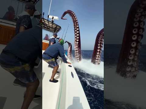 🎣 A FISHING TRIP… GONE WRONG. VERY WRONG. 🦑 #kraken #fishing