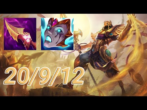 Azir Top VS Darius | EUW Challenger Patch 13.13