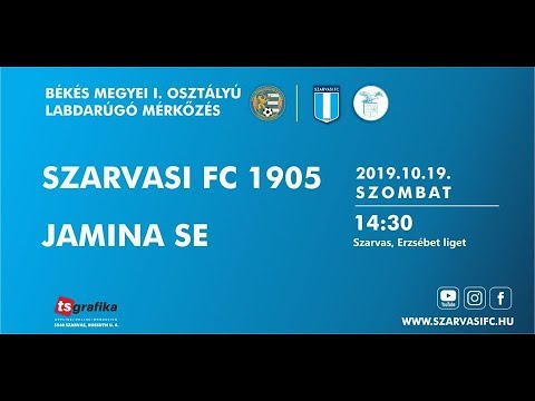 Szarvasi FC 1905 - Jamina SE: 1-0 (2019.10.19.)