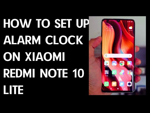 How to Set Up Alarm Clock on Xiaomi Redmi Note 10Lite