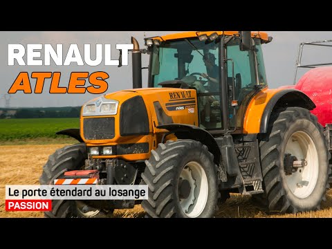 Tracteur RENAULT Atles 935 RZ + Big Baler Massey Ferguson 2270XD