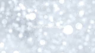 White bokeh motion background | abstract white bokeh background | winter white video, Royalty Free