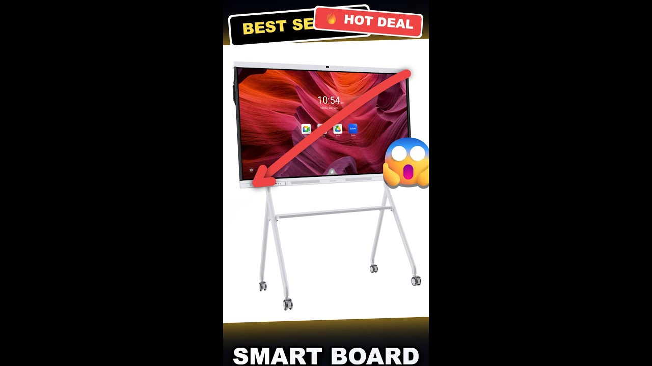 Smart Board 75 Review: Revolutionizing Meetings & Classrooms with 4K Vision, Advanced Noise Canceling and Android 14
