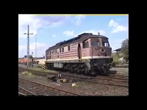 BR 232 als Bergloks in Dresden Friedrichstadt 1997 [Projekt Alte Zeiten]