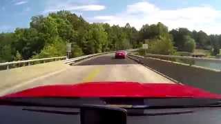 preview picture of video 'Scenic Route 522 South to Bumpass VA 08-31-2014'