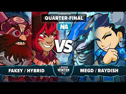 Hybrid & Fakey vs MegD & Raydish - Elimination Quarter-Final - Winter Championship 2025 - NA 2v2