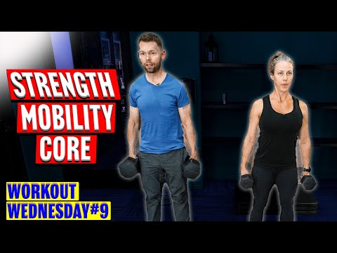 Strength Mobility Core Workout For Cyclists #cycling #workout