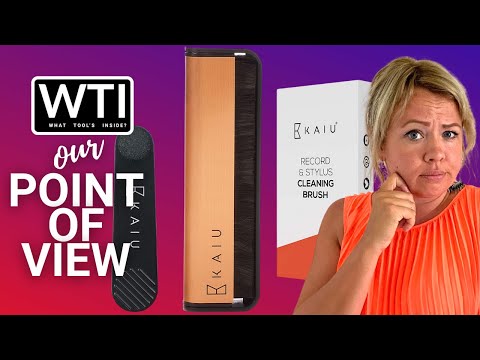 KAIU Vinyl Record Cleaning Brush Combo - WTI product video review